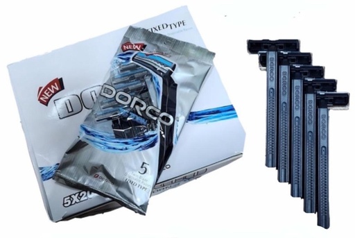 [TG708NV-5P] @Dorco x5 gris caja x20 TG708PK