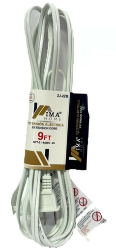 [ZJ-2ZB/9FT] Extension blanca ima home x9 ft