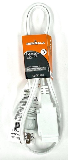 [BG4000] Extension blanca bengala x3FT