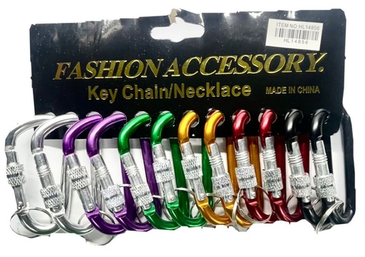 [BMR-2526] Llavero alpinista mediano paquete x12 