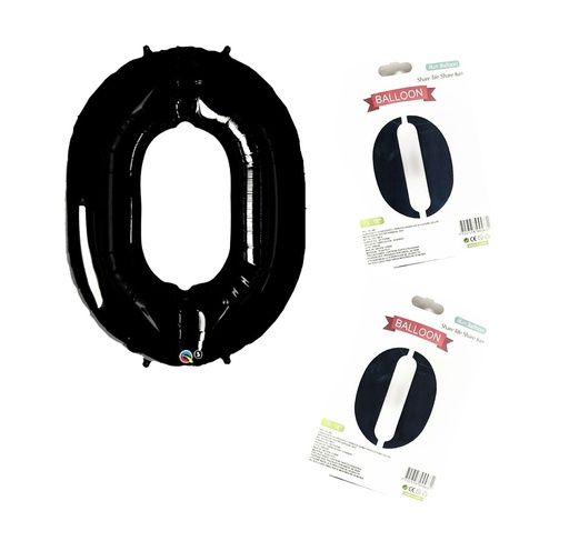 [DF-013] @Numero inflable negro #0