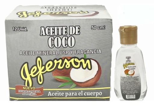 [C] Aceite coco x50ml jeferson