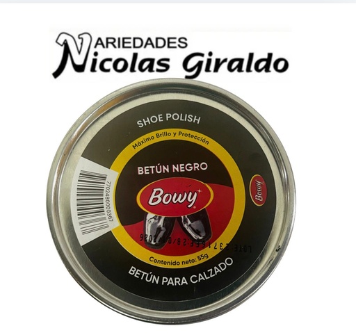 [1800019] (0726) Betun bowy #3 negro