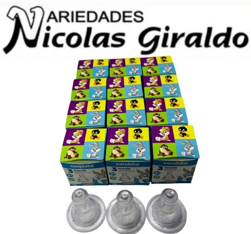 [0026] Chupa tetero corchito en caja PQT X12 