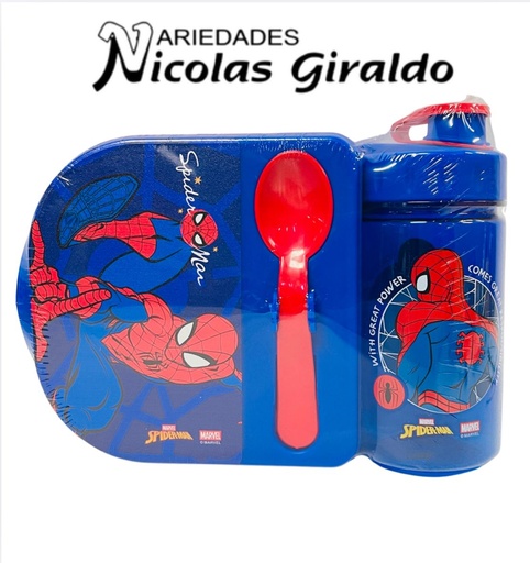 [BC-K-1218.SP6] Coca mas termo set pox*tixe spiderman