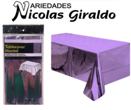 [DF-005] Mantel fiesta brillante morado
