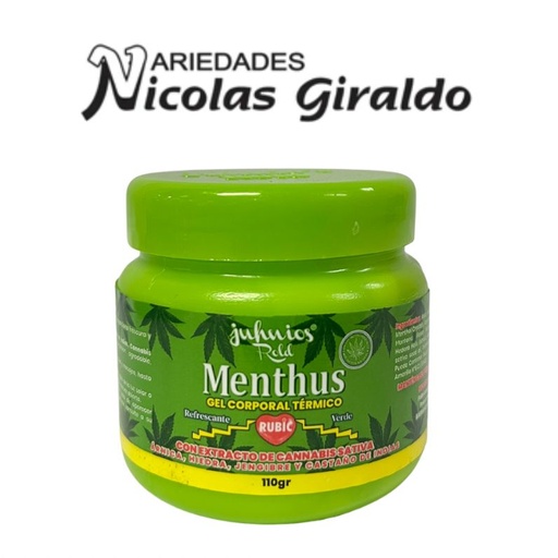 [M1176] Menthus junhios mediano verde x110 (4326)
