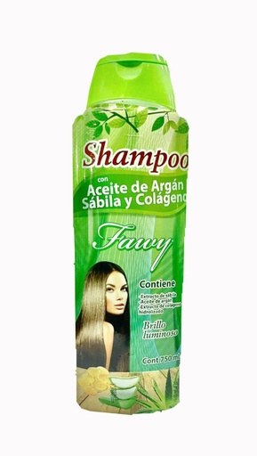 [4SH012] Shampoo fawy x750 aceite argan