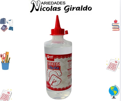 [GR279] Silicona liquida x500ml graficolors