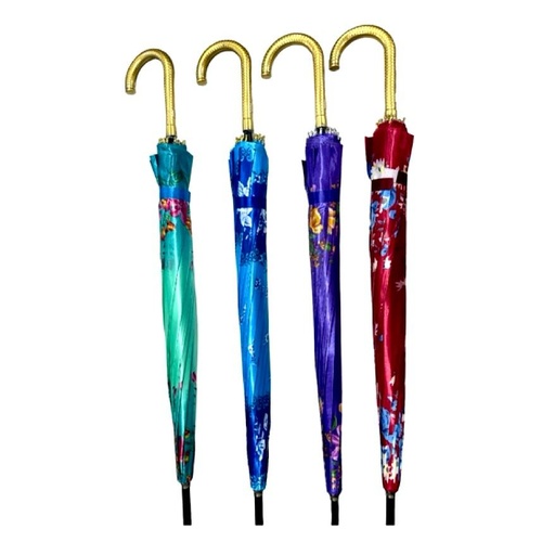 [SE3793] Sombrilla larga baston sencilla estampada