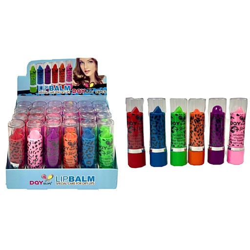 [DC0270] @Labial magico day colors caja azul x24