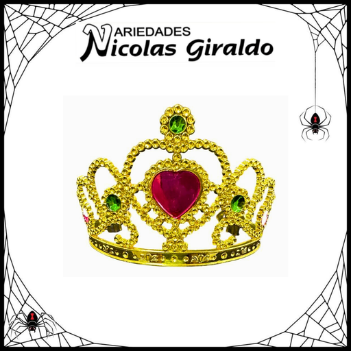 [DK220] @Corona halloween dorada pqt x12 DW52127