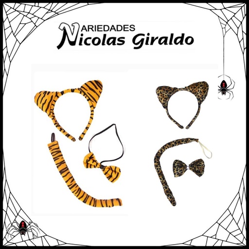[YN-248] @Kit halloween surtido x3 piezas