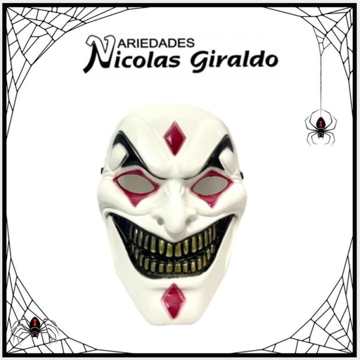 [DK504] @Mascara halloween payaso poker