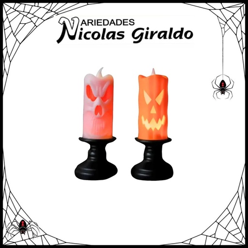 [LZ64-1] @Vela halloween decorativa