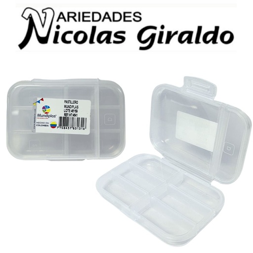 [MT4641] Pastillero mundiplas