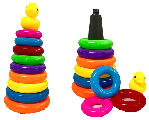 [T720] Didactico pato aros mediano