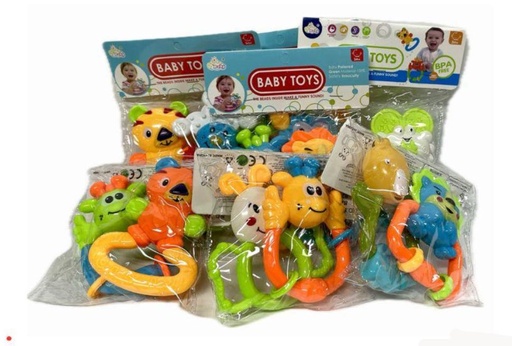 [AB-01] @Sonajero bebe fino x2 surtido