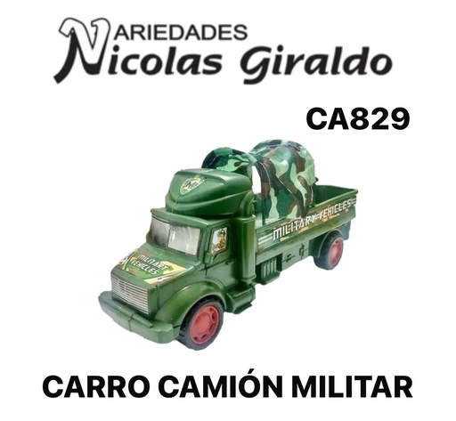 [CA829] Carro camion militar
