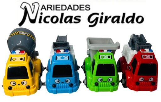 [CA352] Carro constructor didactico x4