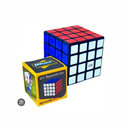 [SK-186] Cubo magico fino 4x4 caja amarilla