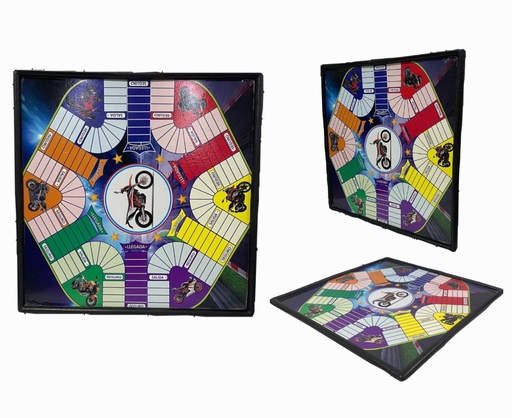 [11492] Parques 6 puestos marco plastico