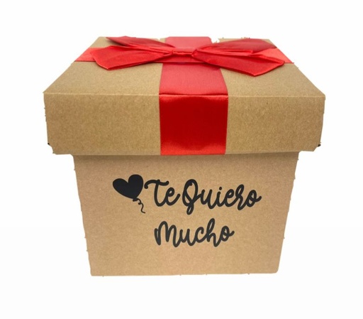 [MG1801311] Caja ancheta carton moño 20x20x21