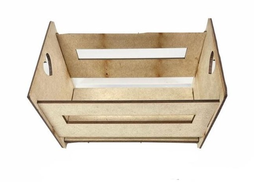 [C0015] Canasta ancheta laser mini 9X11 corazon