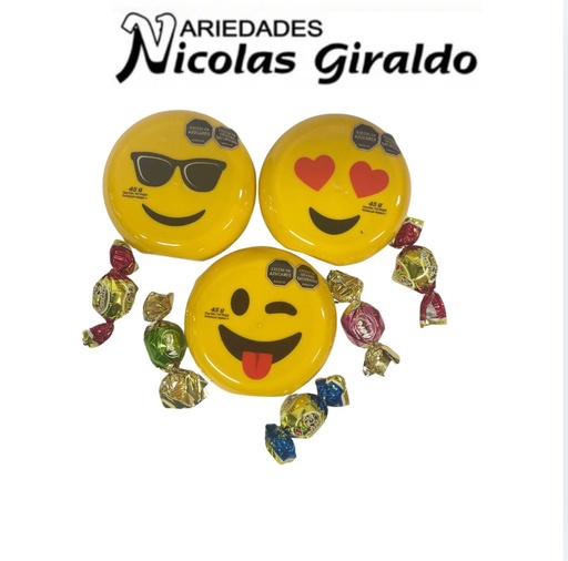 [E04-CH] Chocolate adro estuche emoji