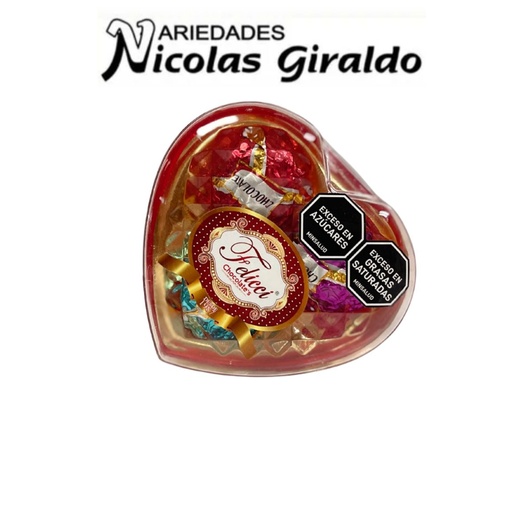 [H03DF] Chocolate feliccie corazon X3
