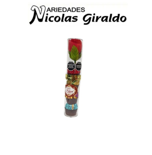 [F0104] Chocolate feliccie rosa x4