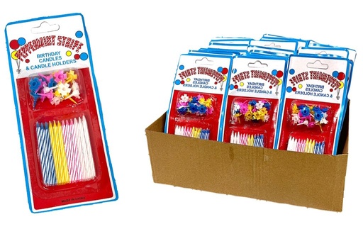 [JR1046-1] (50026)Vela pitillo x24  CAJA X24 