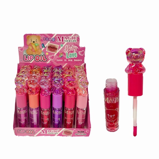 [LC284] Brillo aplicador magico grande figura oso x1