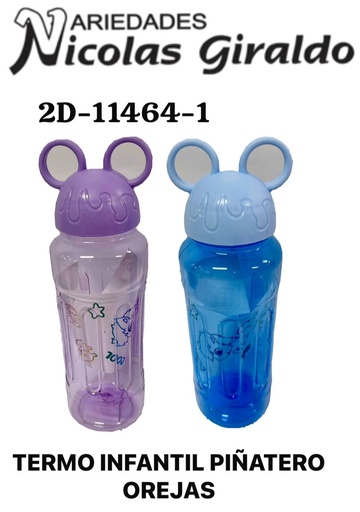 [2D-11464-1] Termo infantil piñatero orejas