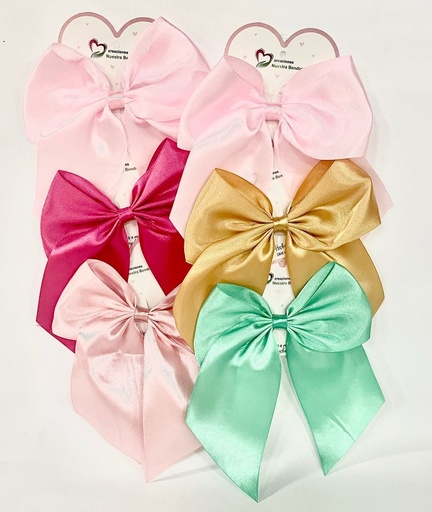 [106050] @Moño coquette grande color bolsa x12 