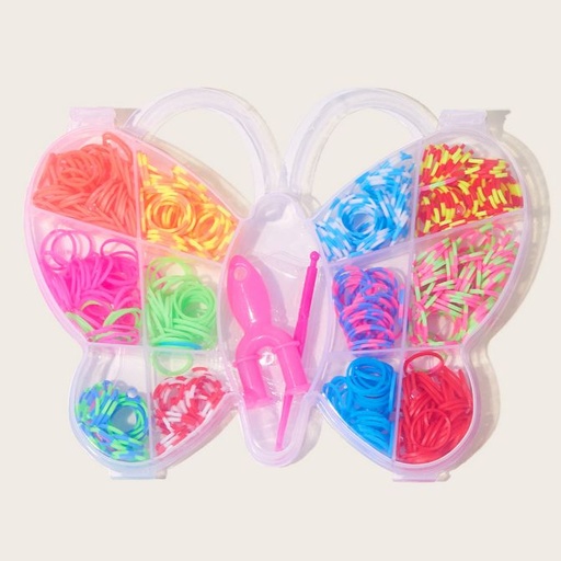 [3S24-95] (3S24-94)Caucho para hacer manillas figura surtida 