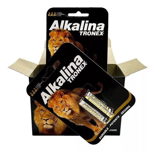 [TRAAALR03ALB2] Pila tronex alkalina 3 a caja x10