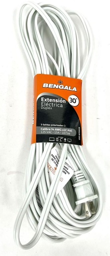 [BG4007] Extension blanca bengala x30 ft 