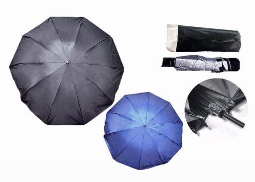 [PTF-253] (PT19079)Sombrilla dama semi presidencial con filtro f.entero 105CM