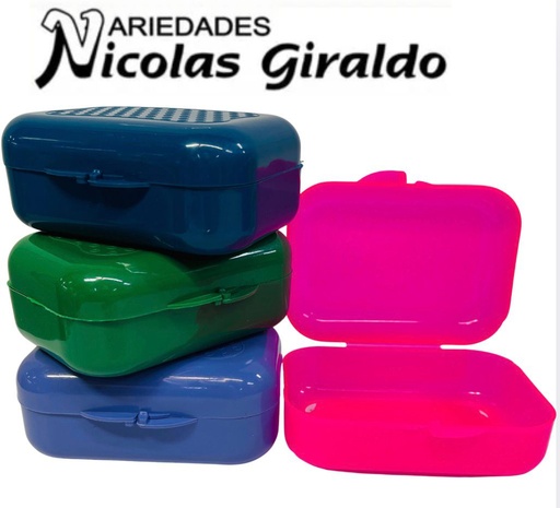 [FH007JEH] Jabonera cuadrada  PQT X12