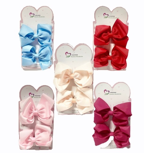 [106090] @Moño fino surtido x2 color PQT X12