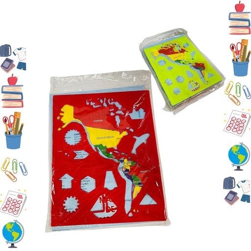 [MORR-013] Croquis Morrison America paquete x10