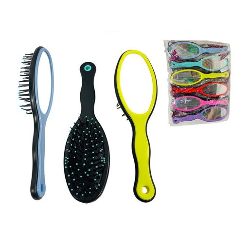 [SE1983] Cepillo peinar con espejo pequeño x12