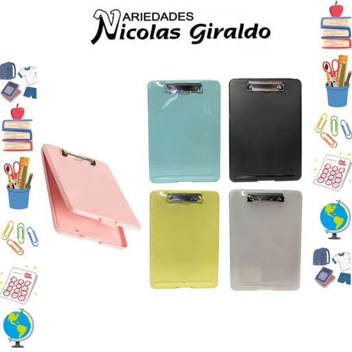 [ET683] Tabla de apoyo con carpeta eterna 