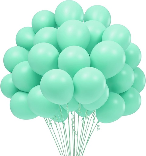 [840934] Bomba ballons r12x12 verde menta