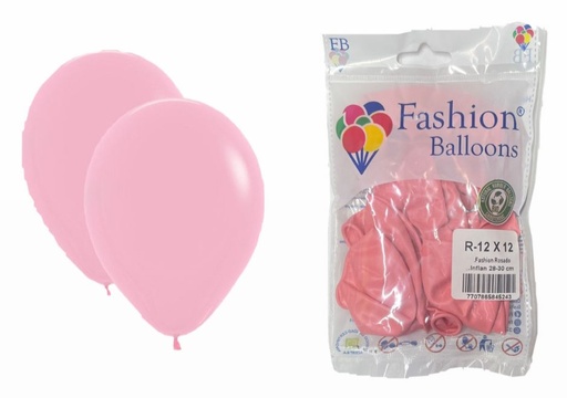 [845243] Bomba ballons r12x12 rosado bebe (RR12X12RBB)