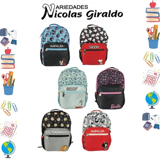 [3056-007] Morral prim. juvenil licencias 