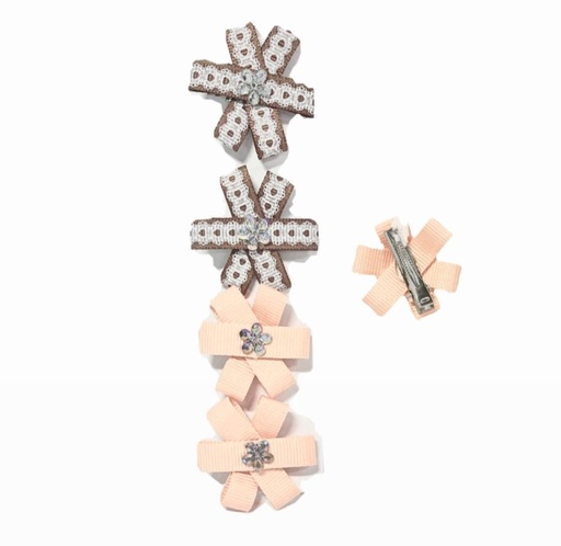 [101050] @Moño pinza sencillo x4 