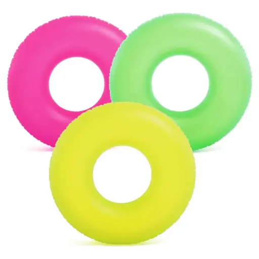 [ECO-1106-57] @Flotador redondo neon 60cm 