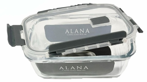 [LF0089] Refractaria mediana rectangular 800ml 